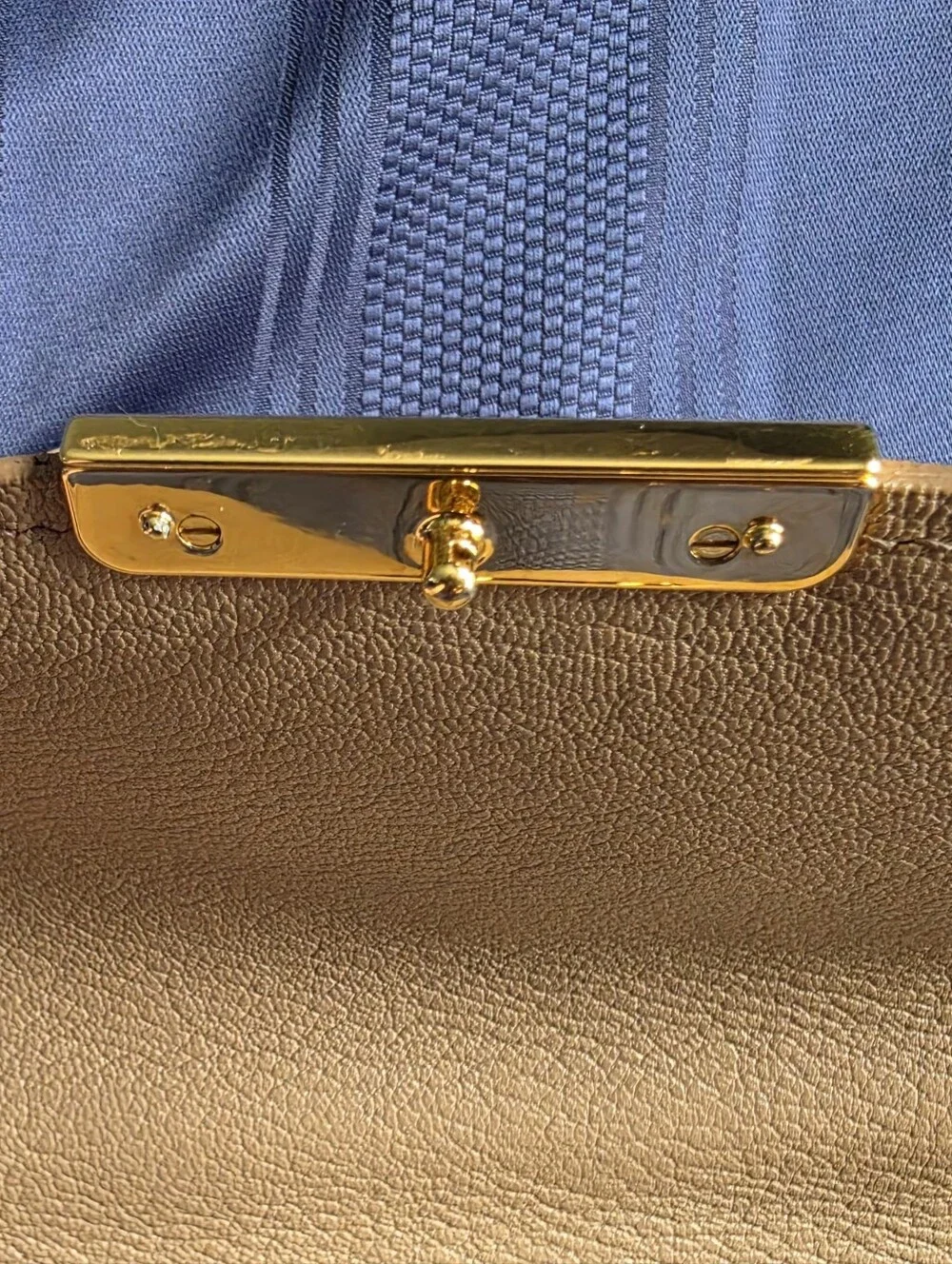 Miu Miu Beige Leather Top-Handle Bag